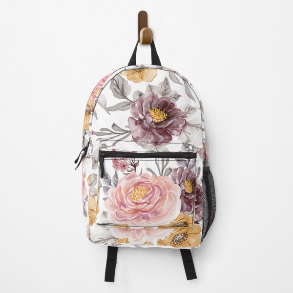 Item preview, Vintage Chic Blush Pink, yellow and Grey Rose pattern designed and sold by AppareIIndustry.