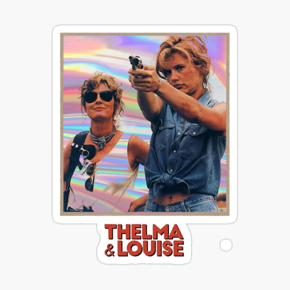 Retro Vintage Thelma Movie Fim Louise Gifts For Everyone Sticker for Sale  by GaudenBozzelli