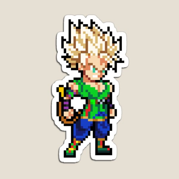 Broly Super Saiyan 5 HQ Pixel Edition Sticker for Sale by adventfan