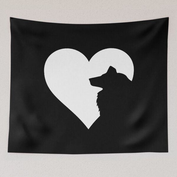Item preview, The Heart of the Shetland Sheepdog Lover designed and sold by More Cute Dogs.