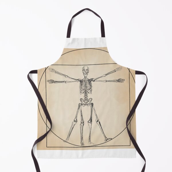 Item preview, Vitruvian skeleton man designed and sold by livvysophie.