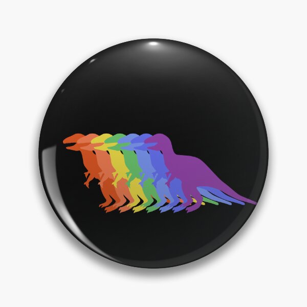 Item preview, Rainbow T-rex Pride Dinosaur LGBTQ+ Gay Love is Love designed and sold by Kissudesign.
