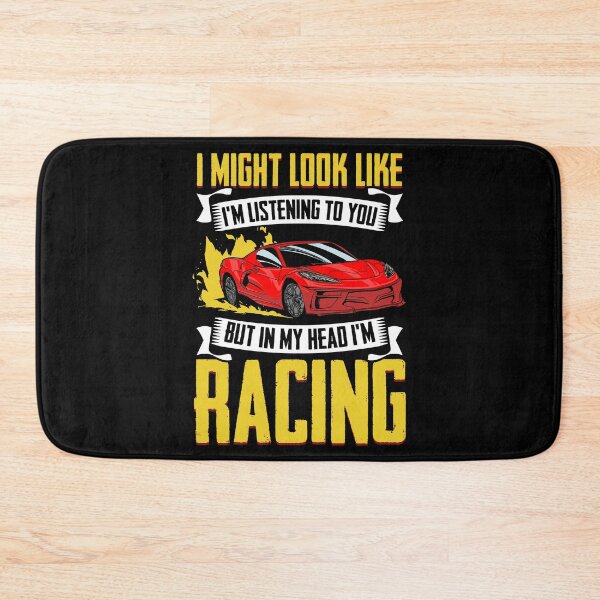 Item preview, I Might Look Like I'm Listening To You Funny Race Car Driver designed and sold by Nessshirts.