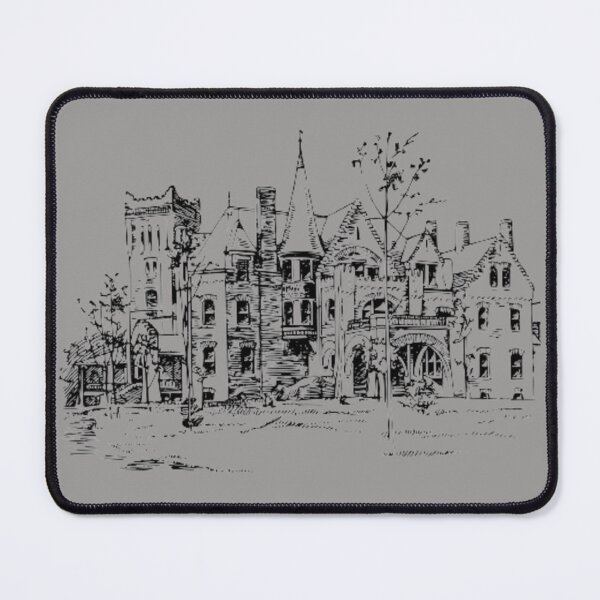 Item preview, Monochrome Black and white Walk Travel Ship Castle designed and sold by imhae.