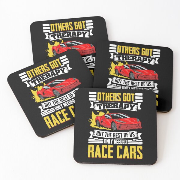 Item preview, Funny Car Racing Therapy For Automobile Racer Racecar Lovers designed and sold by Nessshirts.