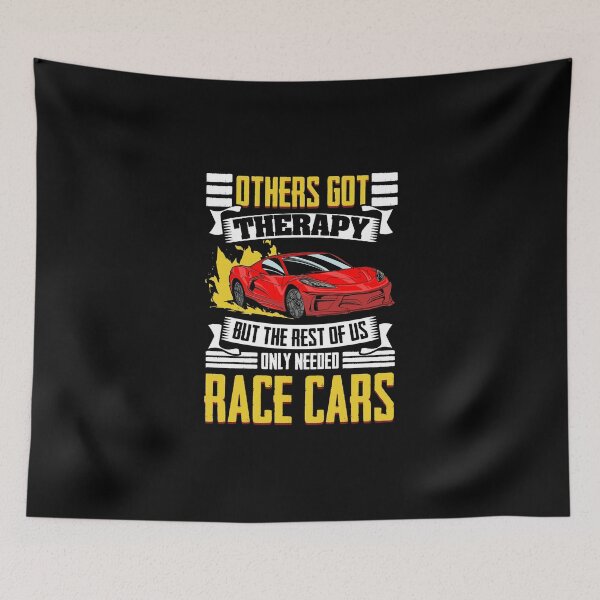 Item preview, Funny Car Racing Therapy For Automobile Racer Racecar Lovers designed and sold by Nessshirts.
