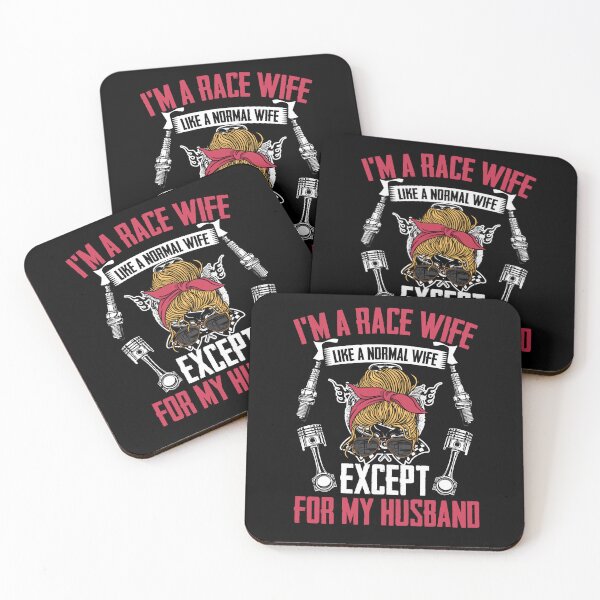 Item preview, Race Wife Funny Car Racing Humor For Automobile Racer Lovers designed and sold by Nessshirts.