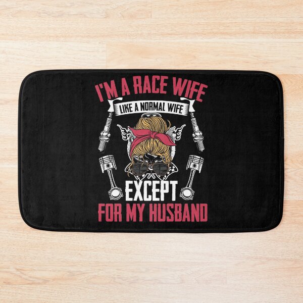 Item preview, Race Wife Funny Car Racing Humor For Automobile Racer Lovers designed and sold by Nessshirts.