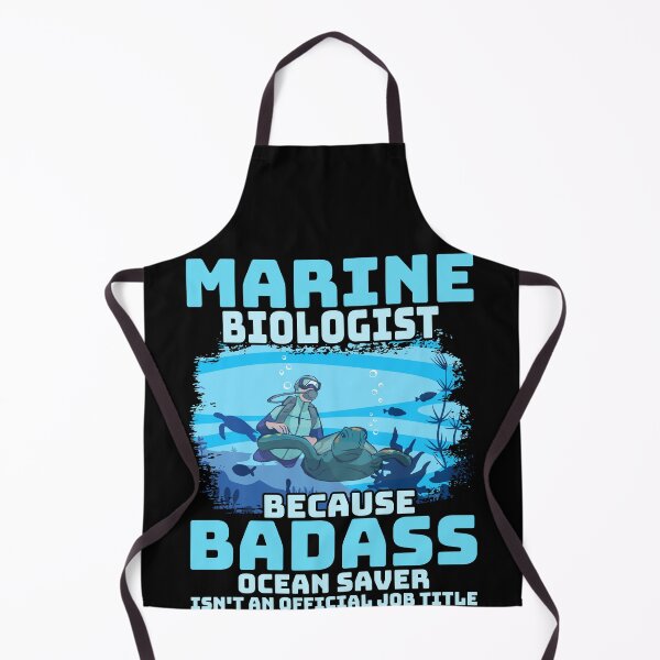 Item preview, Marine Biologist Because Badass Ocean Saver Scientist designed and sold by Artee79.