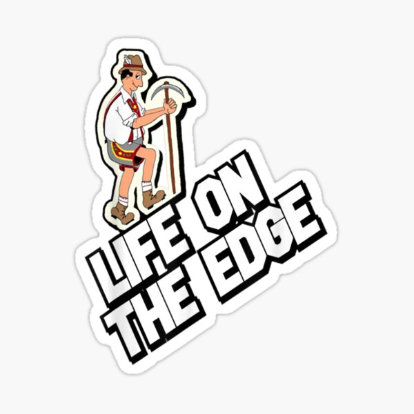 "Price is Right Life on the Edge" Sticker for Sale by Ridret Redbubble