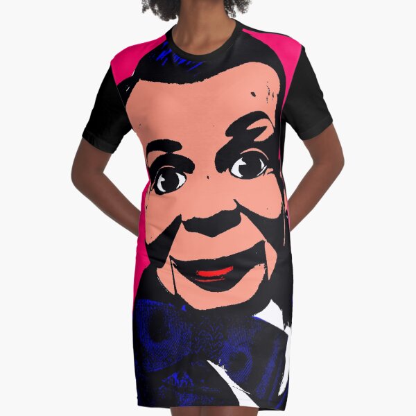 VENTRILOQUIST DUMMY Graphic T-Shirt Dress