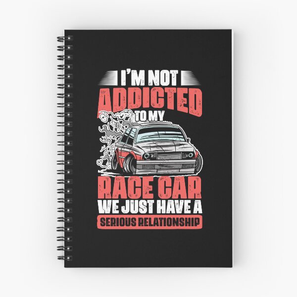 Item preview, I'm Not Addicted Funny Car Racing Humor For A Racecar Lover designed and sold by Nessshirts.