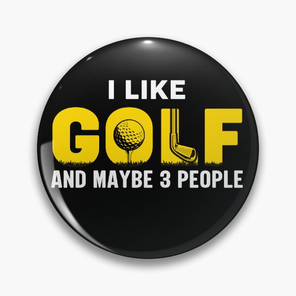 Item preview, I Like Golf And Maybe 3 People designed and sold by deepan chandrasekaran.