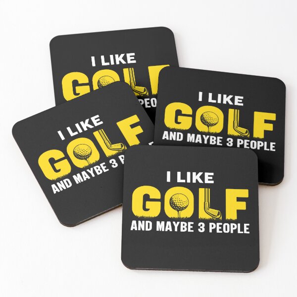 Item preview, I Like Golf And Maybe 3 People designed and sold by deepan chandrasekaran.