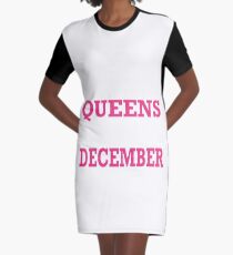 Vestido camiseta Queens ARE nacieron en diciembre