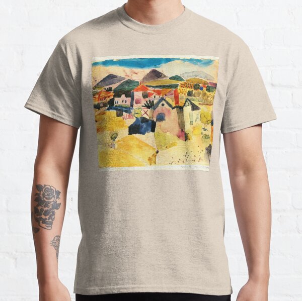 Paul Klee - Aquarelllandschaft "Blick auf Saint Germain" Classic T-Shirt