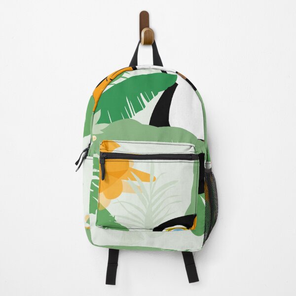 Item preview, Cute toucan sitting on a branche in the rainforest designed and sold by melissamaduka.