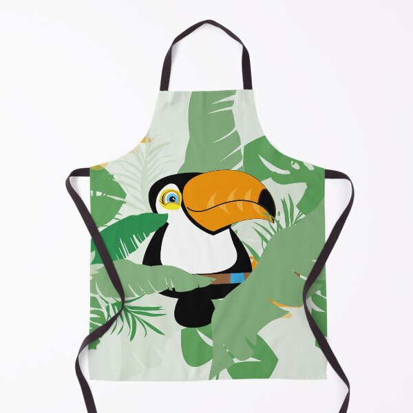 Item preview, Cute toucan sitting on a branche in the rainforest designed and sold by melissamaduka.