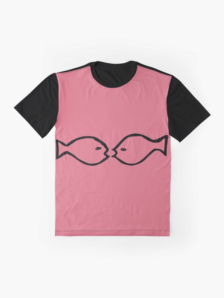 Alternate view of Backup Disc Fish Graphic T-Shirt