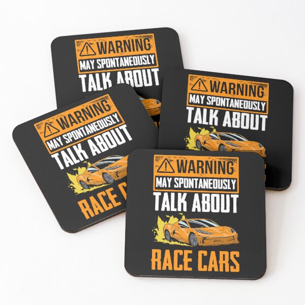 Item preview, Warning May Spontaneously Talk About Funny Car Racing Racer designed and sold by Nessshirts.