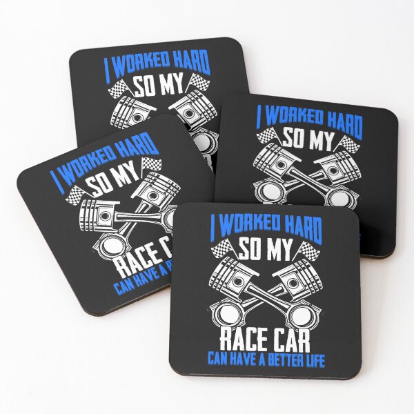 Item preview, I Worked Hard Funny Auto Racing Humor For A Racecar Driver designed and sold by Nessshirts.