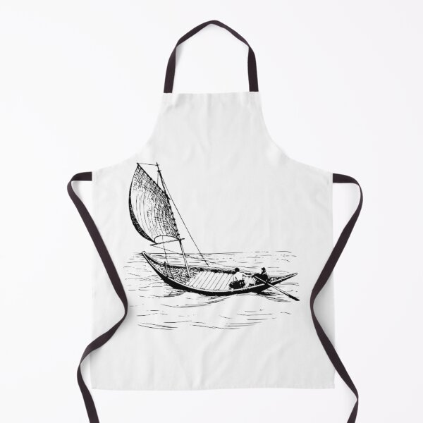 Item preview, Monochrome Black and white Walk Travel Ship Boat designed and sold by imhae.