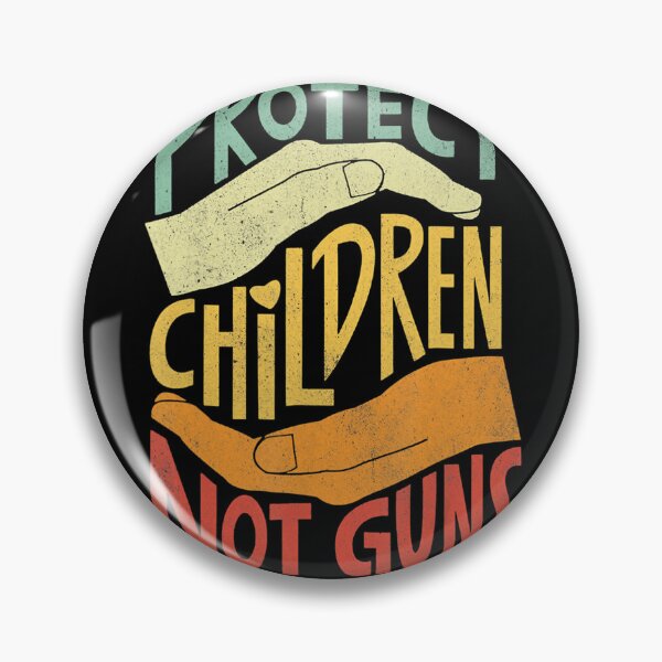 Item preview, Protect Children Not Gun Vintage Anti Gun Gun Control  designed and sold by gascocinagelfr.