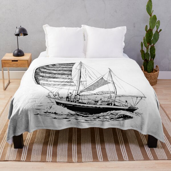Item preview, Monochrome Black and white Walk Travel Ship designed and sold by imhae.