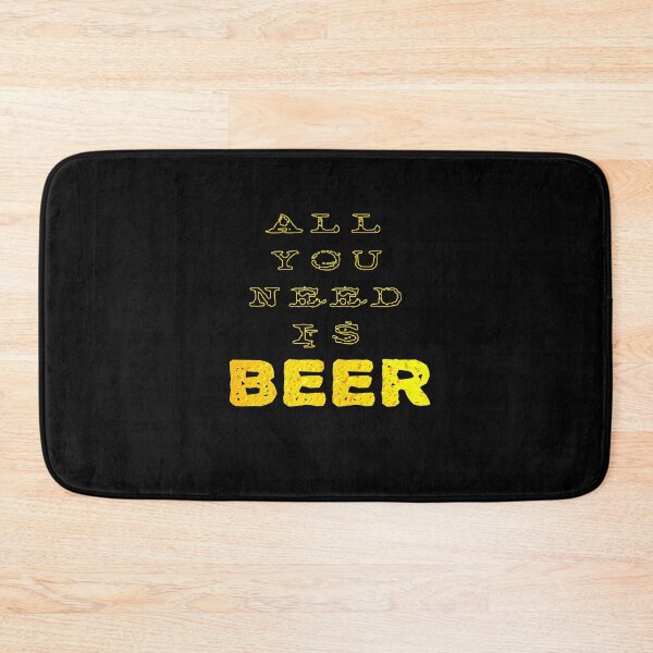 Item preview, ALL YOU NEED IS BEER designed and sold by MKShopZurich.