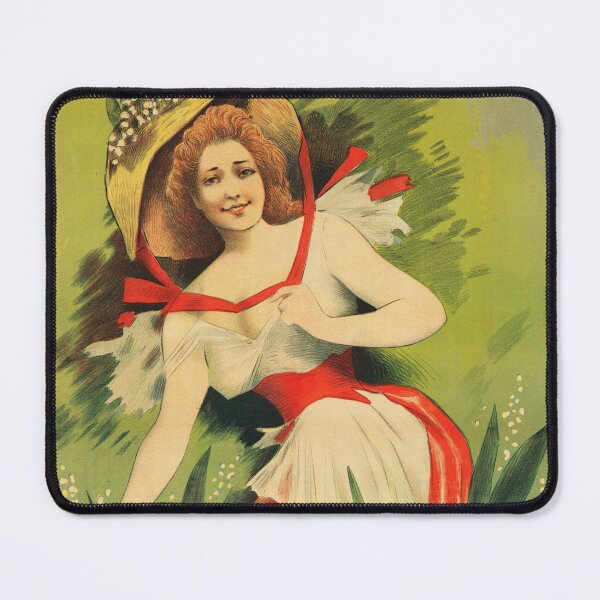 Item preview, LUCIENNE MUGUET French Theater Singer Show Performance Vintage Poster by Alfred Choubrac designed and sold by retroposters.