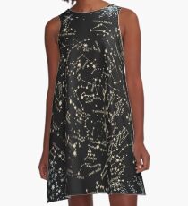 Vestido acampanado Come with me to see the stars