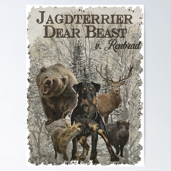 Item preview, Jagdterrier, Dear Beast v. Renbrad designed and sold by TammyHunterArt.