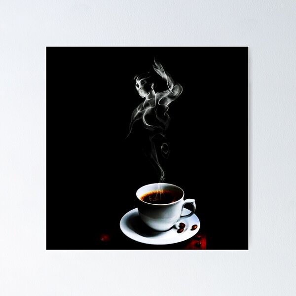 Item preview, coffee drinker illustration designed and sold by alfiandesign.