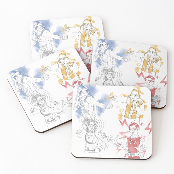 Item preview, Danger Force - Color Sketches designed and sold by Linneke.