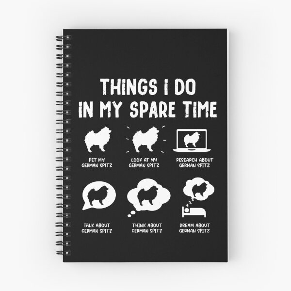 Item preview, Funny German Spitz Dog Things I Do in My Spare Time designed and sold by rafaeltto.