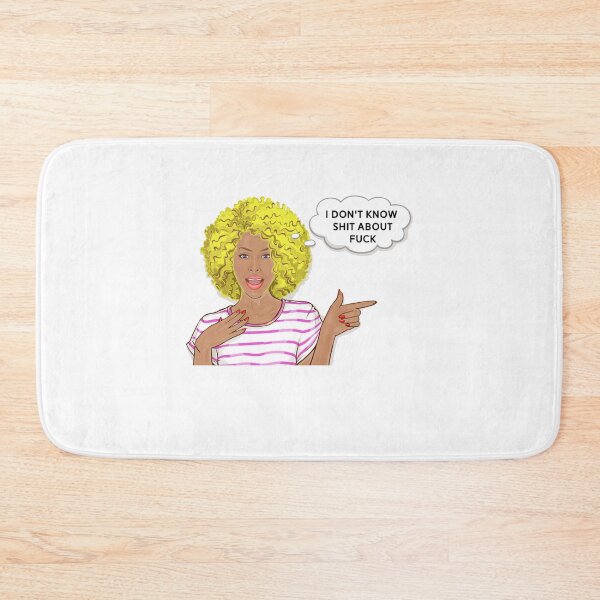 Item preview, I DON_T KNOW SHIT ABOUT FUCK    designed and sold by ImeldaJenazan.