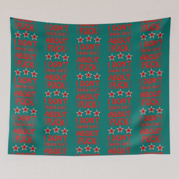 Item preview, I Don_t Know Shit About Fuck Funny Men Women Sarcastic Quote Essential   designed and sold by ImeldaJenazan.