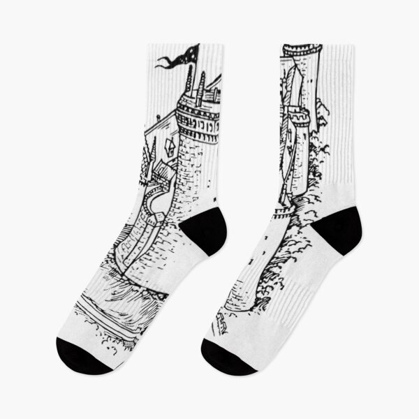 Item preview, Monochrome Black and white Walk Travel Tower designed and sold by imhae.