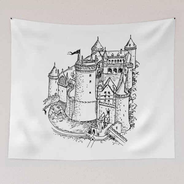 Item preview, Monochrome Black and white Walk Travel Tower designed and sold by imhae.