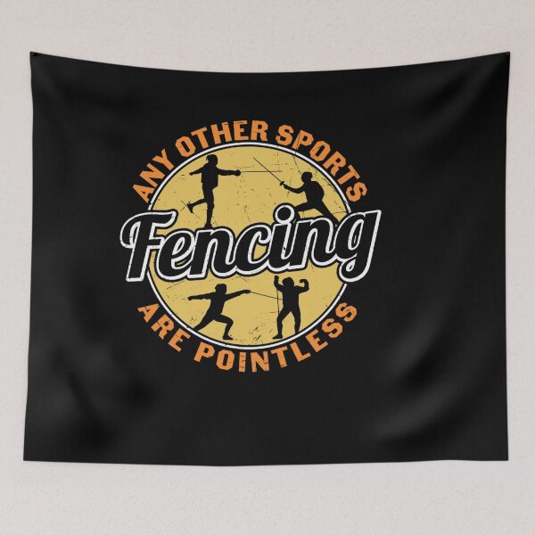Item preview, FENCING GRAPHIC ALL OTHER SPORTS ARE POINTLESS designed and sold by sobriowslen.
