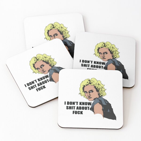 Item preview, I Don_t Know Shit About Fuck Funny Sarcastic Men Women Quote   designed and sold by ImeldaJenazan.