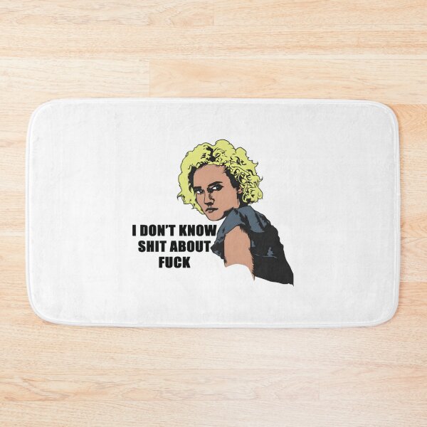 Item preview, I Don_t Know Shit About Fuck Funny Sarcastic Men Women Quote   designed and sold by ImeldaJenazan.