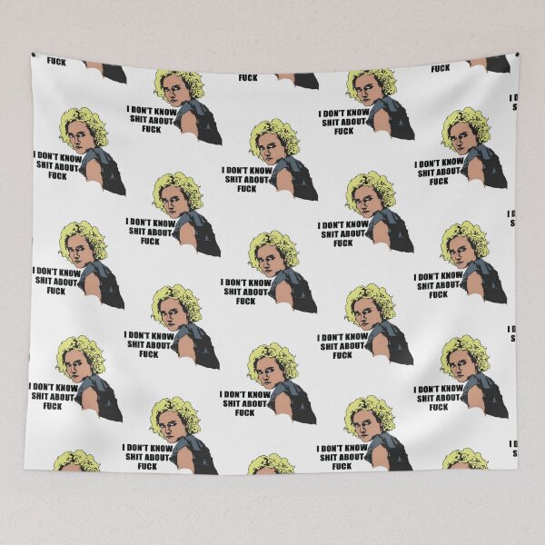 Item preview, I Don_t Know Shit About Fuck Funny Sarcastic Men Women Quote   designed and sold by ImeldaJenazan.