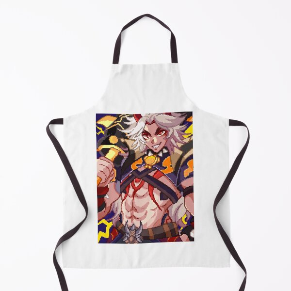 Item preview, Genshin Itto pixel art designed and sold by Toyger-Lilly.