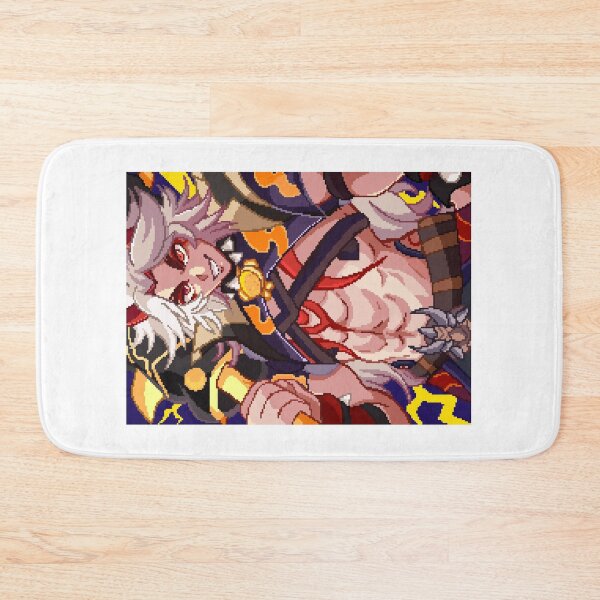 Item preview, Genshin Itto pixel art designed and sold by Toyger-Lilly.