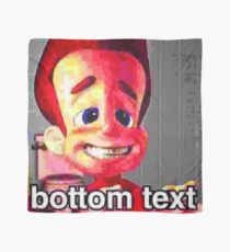 Jimmy Neutron Deep Fried Meme Scarf