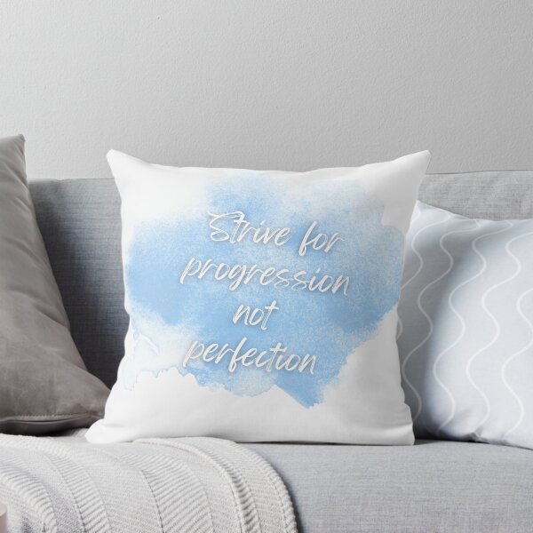 Item preview, Strive for progression not perfection designed and sold by CreativeStrand.