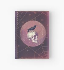 Crow and Skull Collage Hardcover Journal