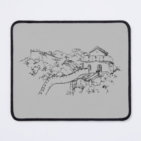 Item preview, Monochrome Black and white Walk Travel Chinese wall designed and sold by imhae.