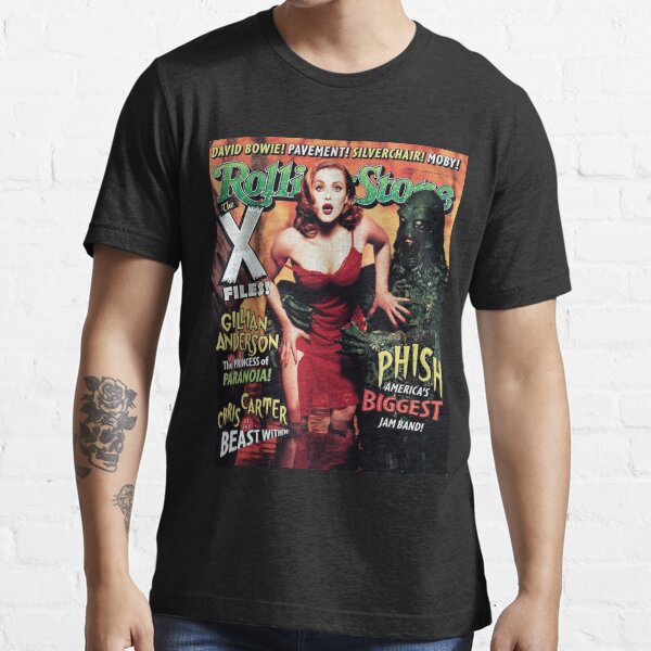 Gillian Anderson Rolling Stones Cover Essential T-Shirt